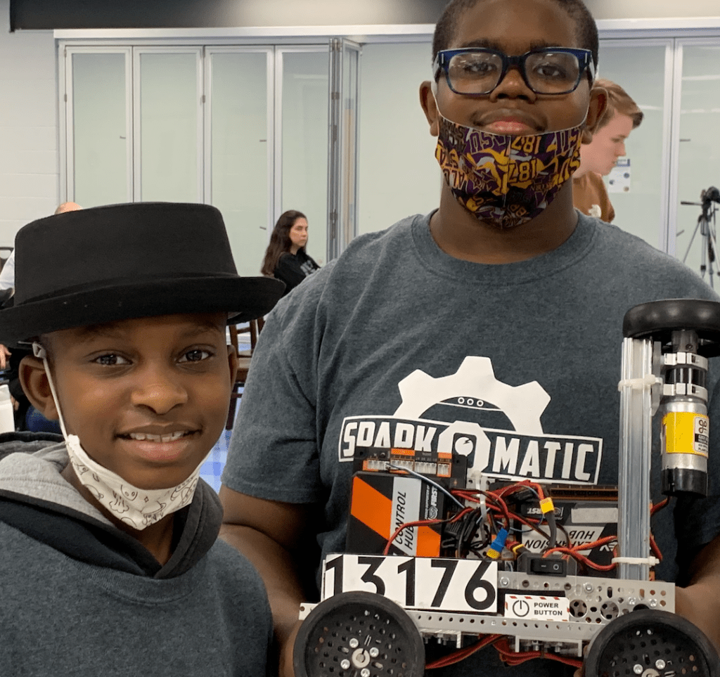 Kris, Chris, and the Mighty Thelonious Robot